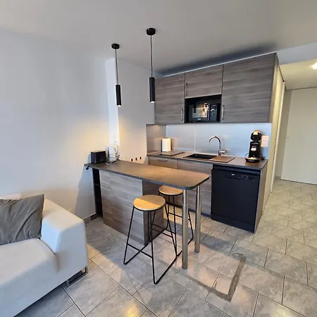 3cap D'agde Naturiste T2 Avec Garage Prive *