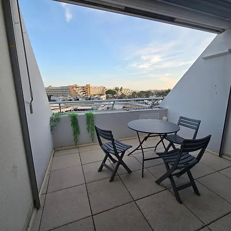 T2 Avec Garage Prive 3 Cap-d'agde Naturiste Apartment *