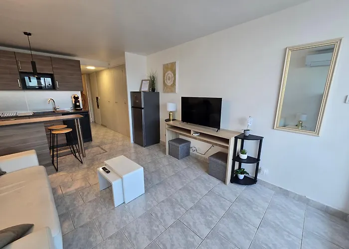 Apartment 3cap D'agde Naturiste T2 Avec Garage Prive