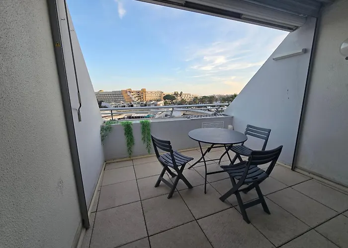 3cap D'agde Naturiste T2 Avec Garage Prive Appartement *